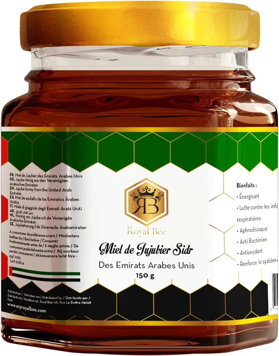 Miel de jujubier des émirats arabes unis